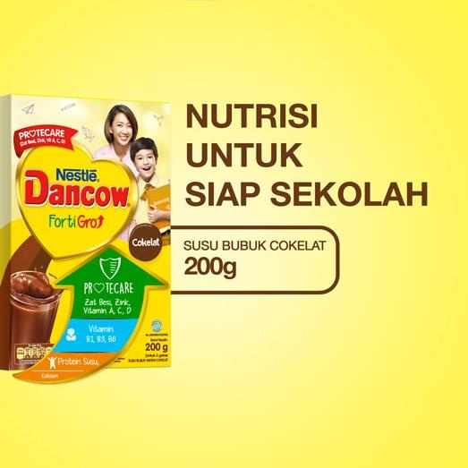 

✨ 7.7 DANCOW Fortigro Coklat Susu Bubuk Susu Anak 200g