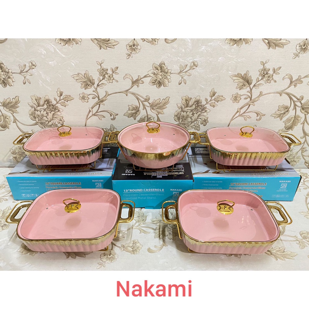 Prasmanan Wadah Saji Set Keramik Nakami 5 Pcs