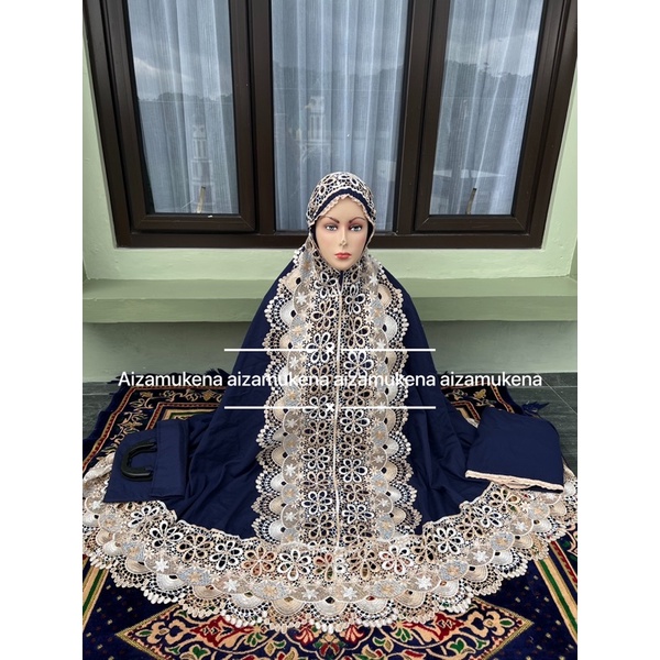 mukena seroja katun warna full kd (COD)