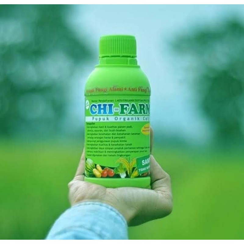 PUPUK ASAM AMINO CHIFARM CHITOSAN AMINOSAN ORGANIK CAIR 250ML, POC TANAMAN PADI BUAH SAYUR BUNGA HIA