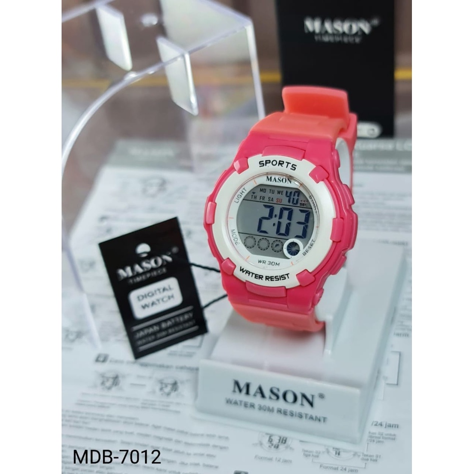 Jam Tangan Pria dan Wanita Mason 7012 Original