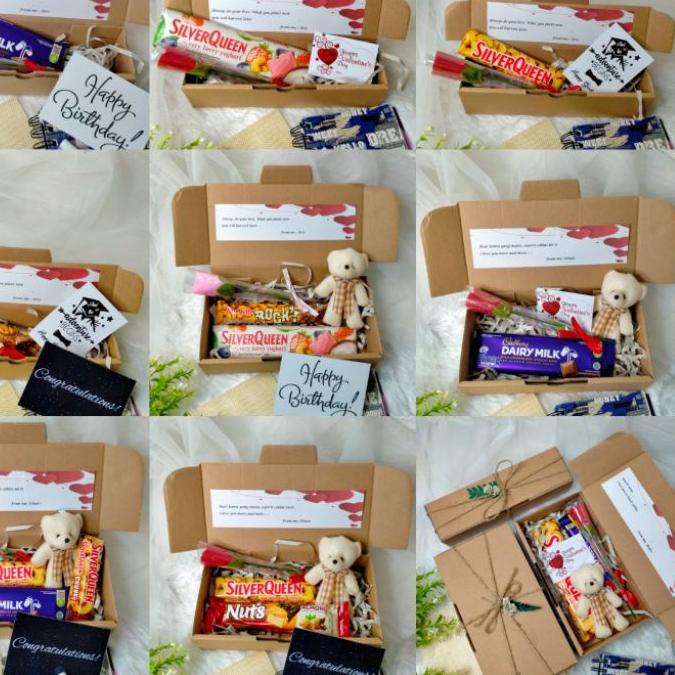 

6.6 Promo Brand HAMPERS COKLAT VALENTINE / KADO CEWEK ULANG TAHUN / KADO ANNIVERSARY