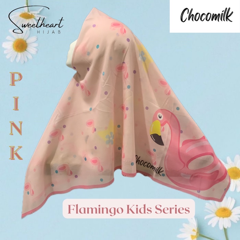 Jual Flamingo Kids Series - Sweetheart Hijab / Hijab Voal / Voal ...