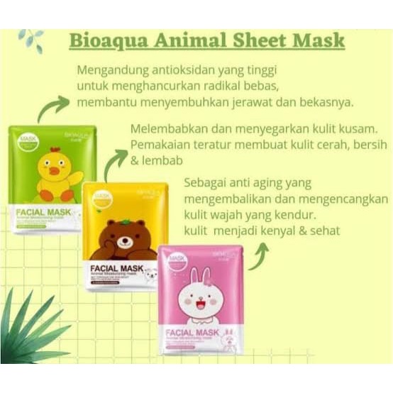 Masker Karakter Boneka Line