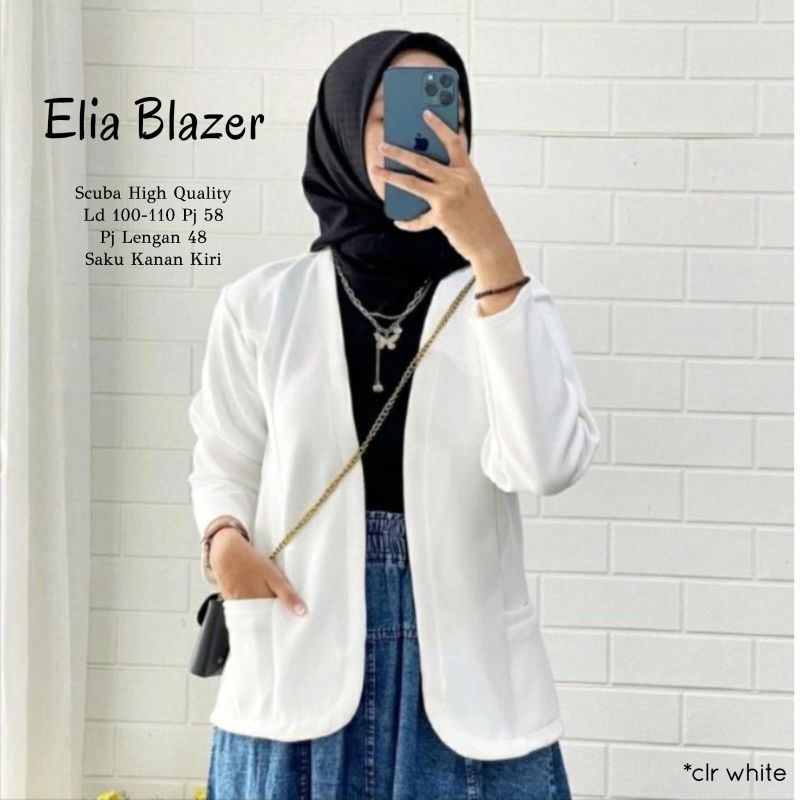 ELIA BLAZER WANITA TERBARU