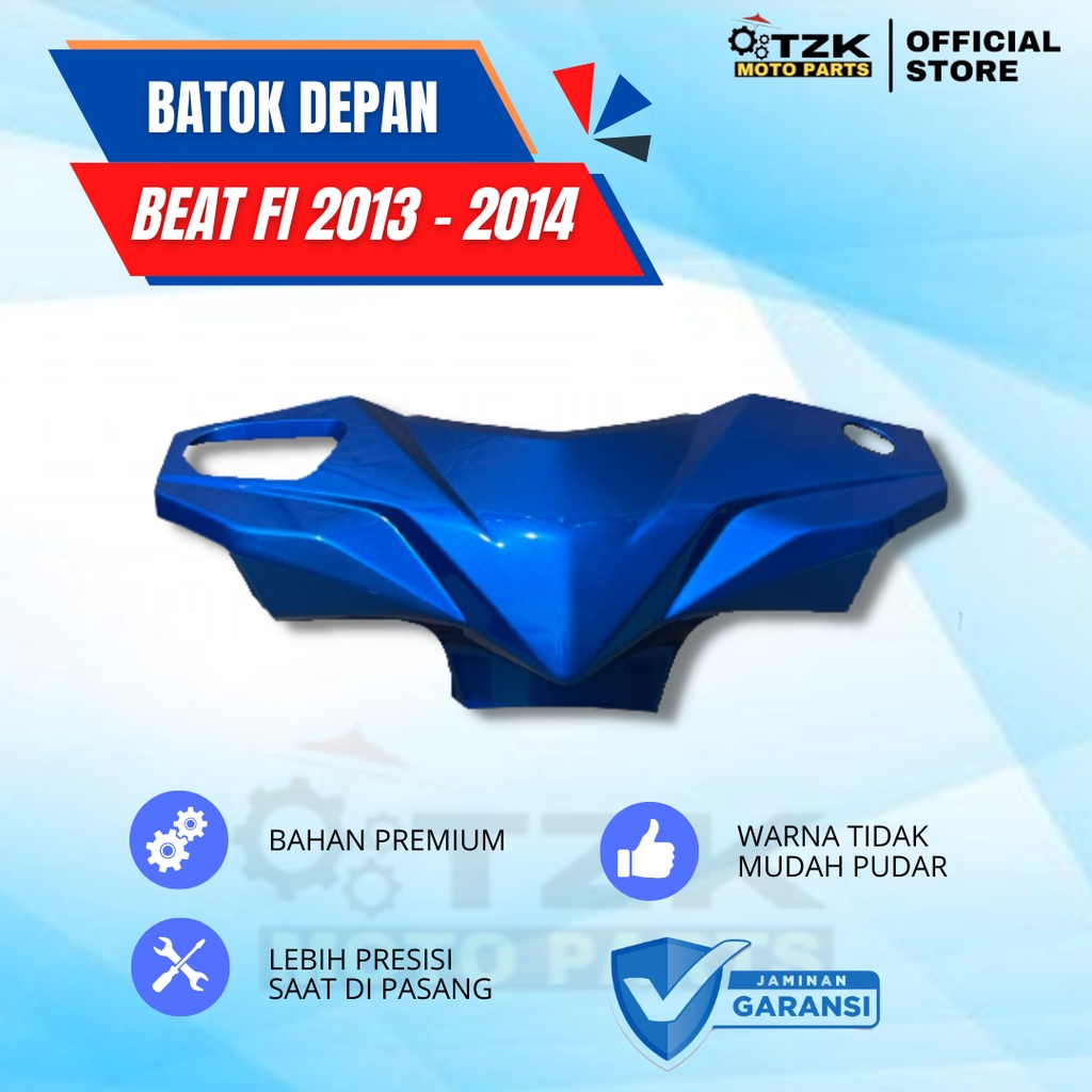 Batok Totok Kedok Cover Kepala Depan Honda Beat Fi Injeksi 2013 2014 Stater Kasar WIN