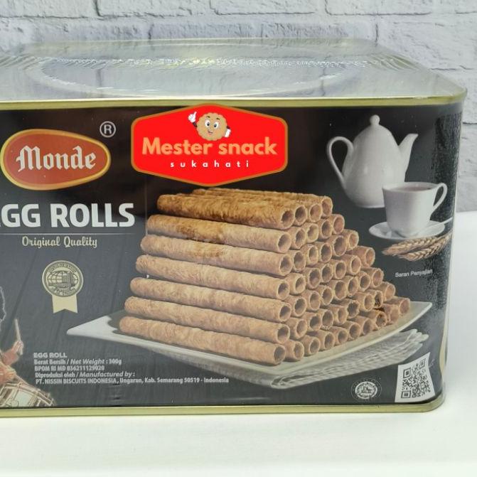 

READY ✅Monde Egg Rolls Kaleng Mini 300 gram|RA6