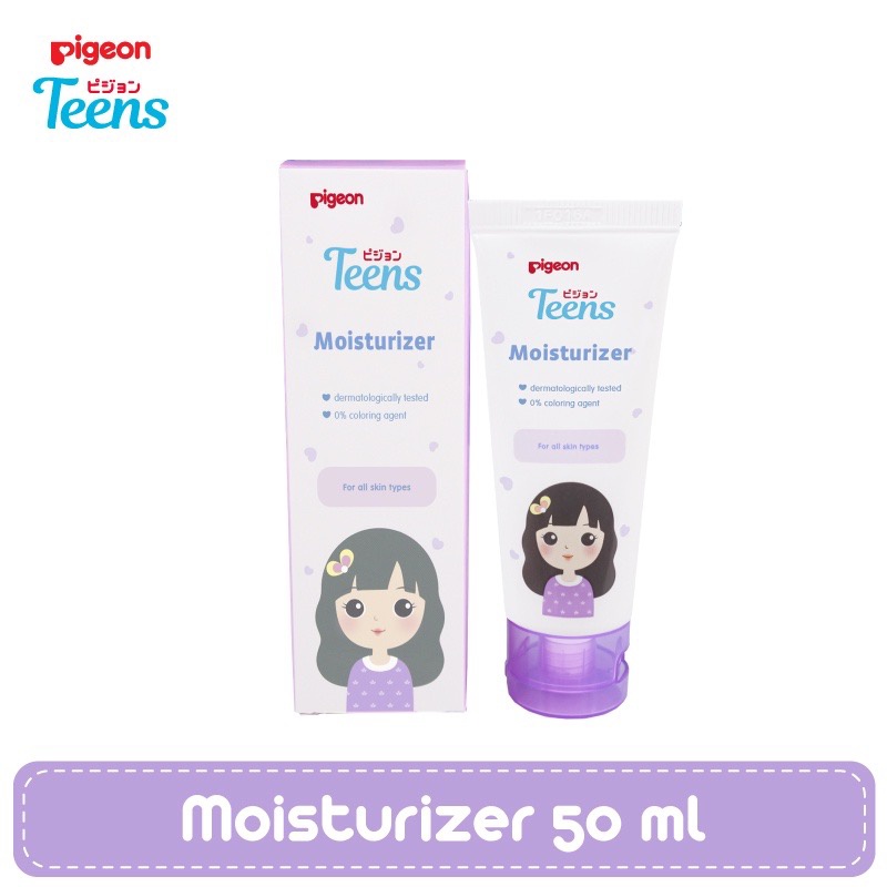 PIGEON Teens Facial Foam All Skin 100gr / Mosturizer 20ml 50ml