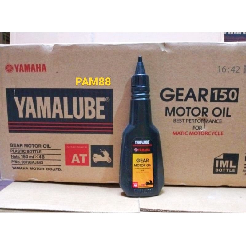 Oli gear Yamalube 150 ml..1 dus = 48 btl.