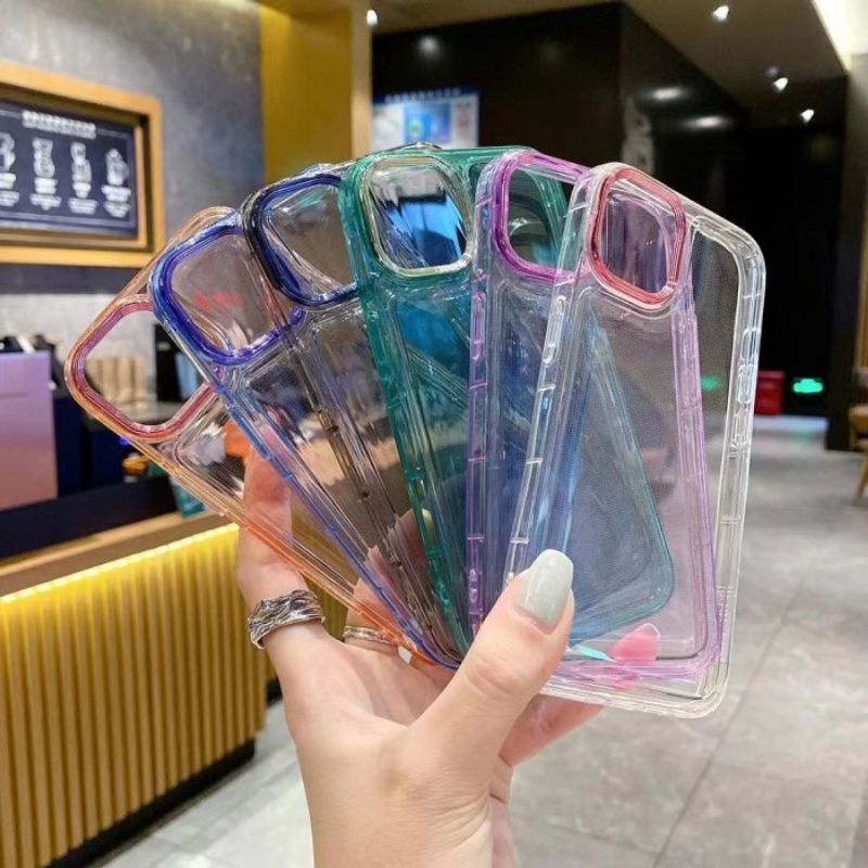 IPHONE 12 Pro 12 SILIKON CASE TRANSPARAN BENING PROTECT KAMERA