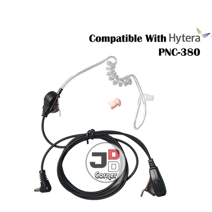 Earset HT Hytera PNC-380 Bening FBI PNC380 PNC 380 Handsfree Earphone