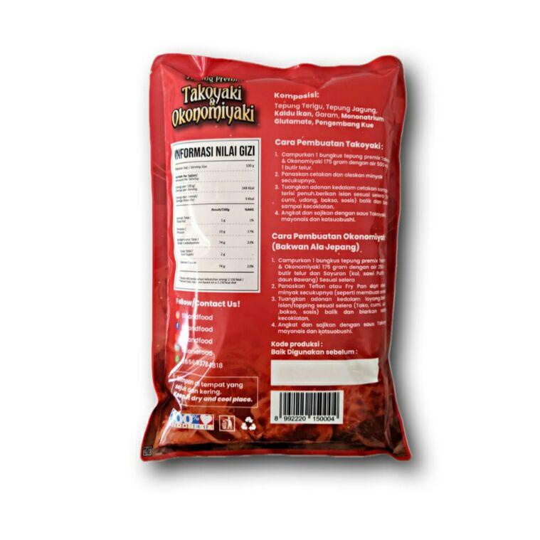 

Promo✶ Tepung Premix Takoyaki Okonomiyaki Instan Titiandfood 1kg / Tepung Siap Pakai Halal MUI Berkualitas Z39 ✧