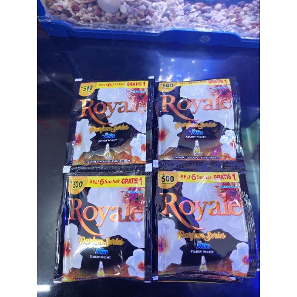 SOKLIN ROYAL PELEMBUT DAN PEWANGI Pakaian 1 Renceng Isi 12~15 Sachet