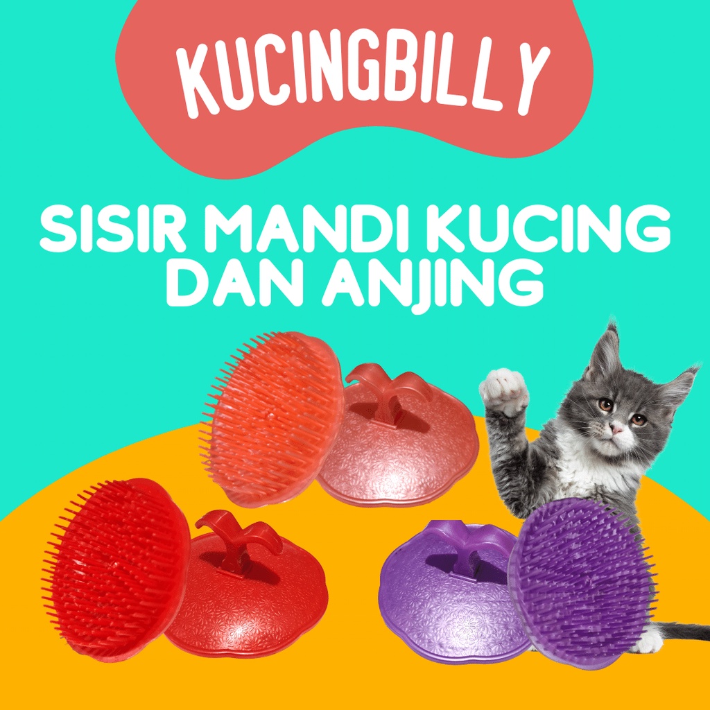 Sisir mandi kucing/anjing