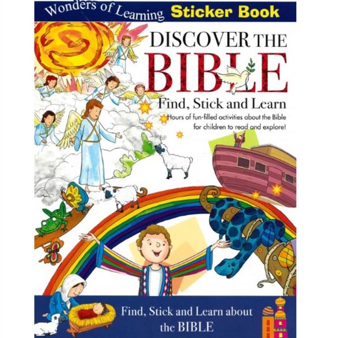 

Kids&Beyond Buku Bibble Anak Bible: Sticker Book: Wonders Of