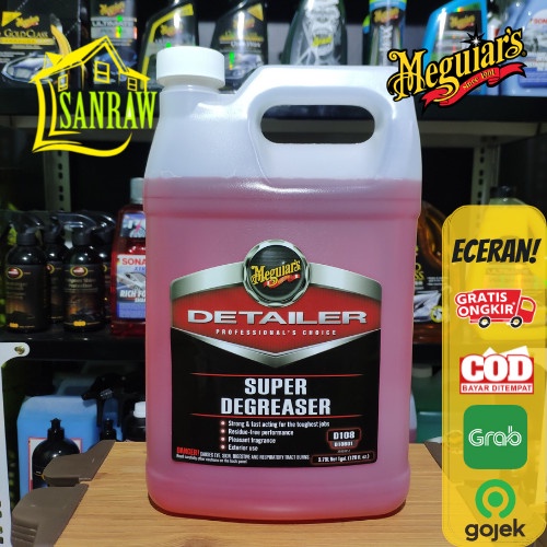 Wash Meguiars Super Degreaser D10801 ( Pembersih Ruang Mesin Noda Oli )