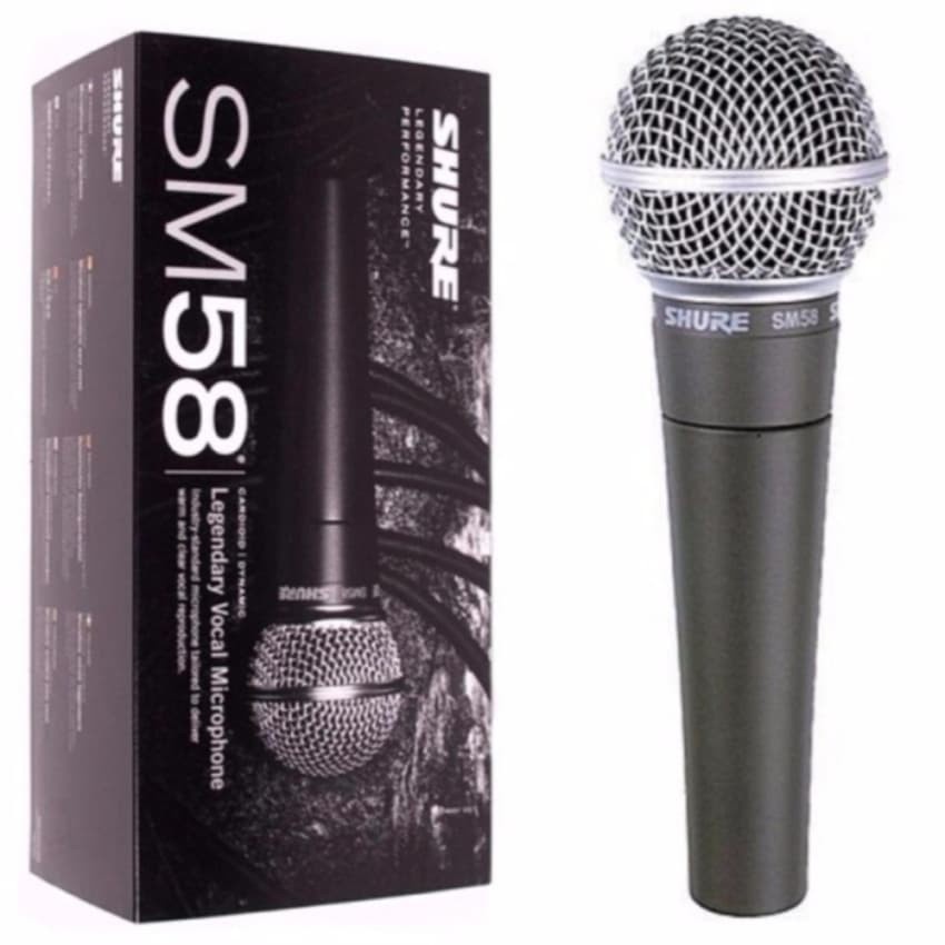 Shure Mic / Microphone Kabel SM 58 KW 1 Garansi resmi