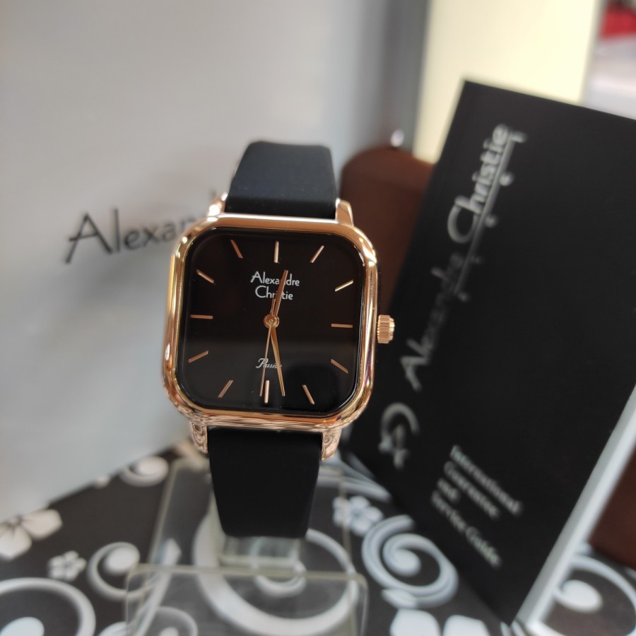 JAM TANGAN WANITA Alexandre Christie Ac 2964 LH Stainless Ste ORIGINAL