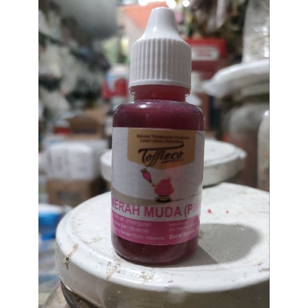 

Pewarna Merah Muda/Pink Toffieco 30gr