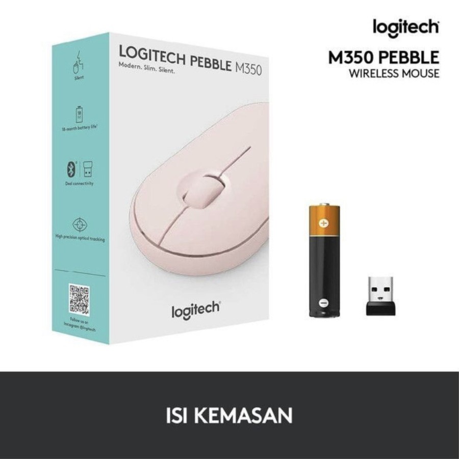 Logitech Mouse M350 Wireless Silent