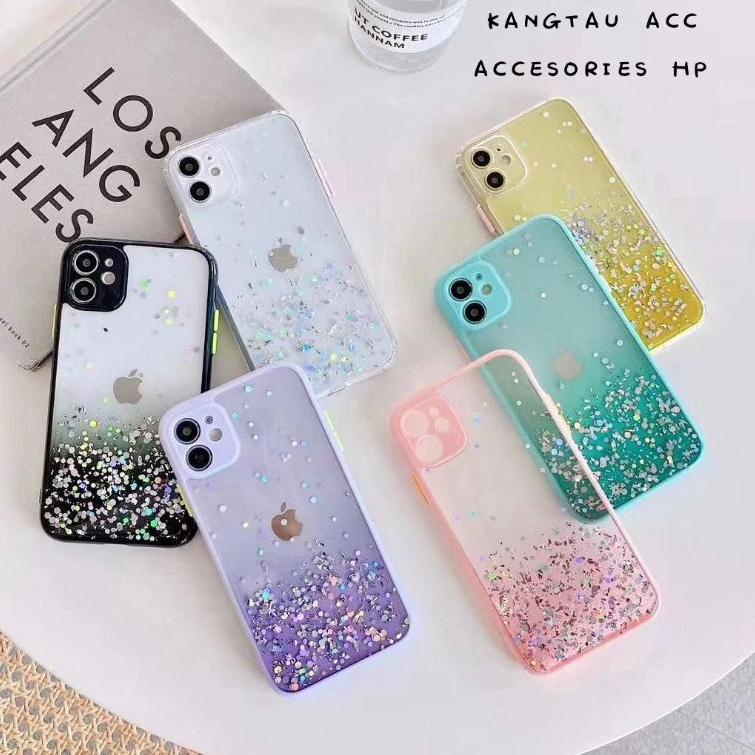 "KMJ.22De22ᶜ" Soft Case Glitter cassing hp viral for Samsung A03 A03 CORE J2 prime A20 A30 A31 A51 A