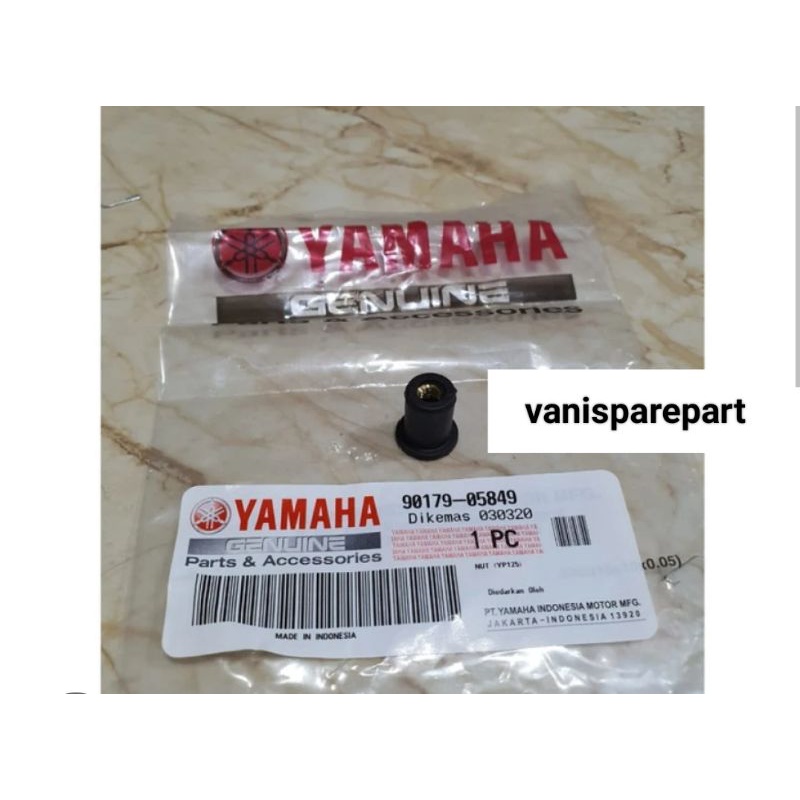 MUR KARET DEK BODY COVER DEPAN XRIDE X RIDE 115 LAMA ORIGINAL YAMAHA