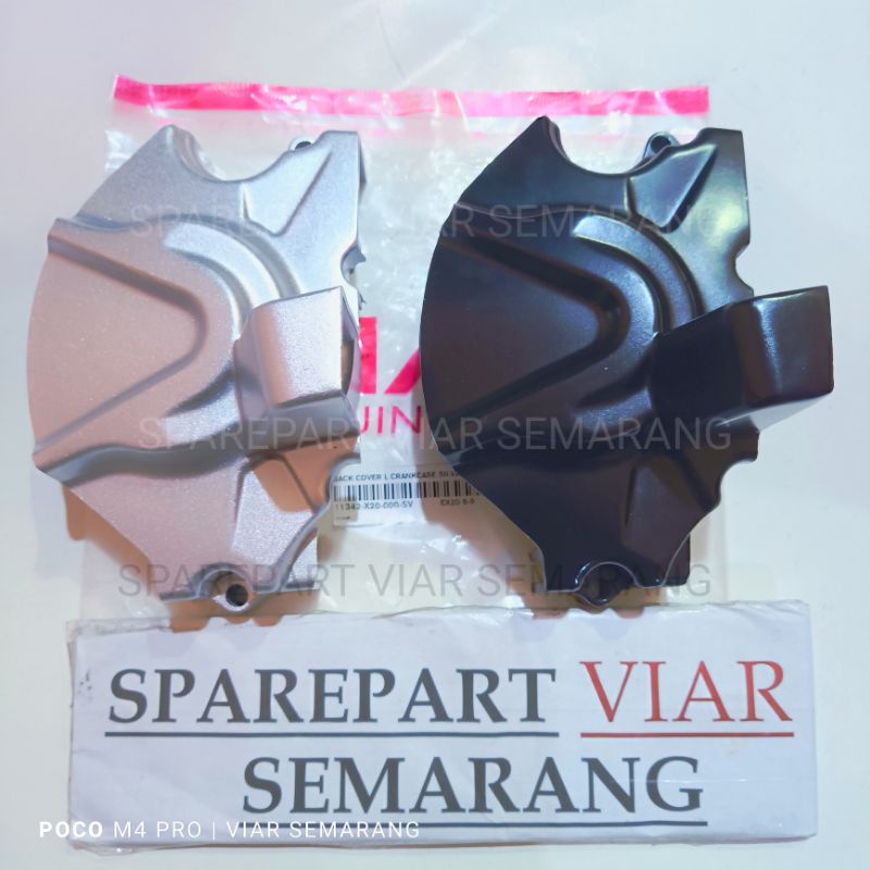 Tutup Gear depan rantai cross x 200 GT ES original viar cover back l crankcase cross x
