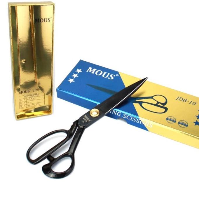 

Gunting Potong Bahan Kain MOUS 10" - Tailor Scissor MOUS 10" Grade AAA