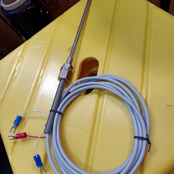 Inte Kabel Thermocouple Pt-100 / Rtd Pt100 M8 5X150Mm 2Mtr ( Kpl-113 )