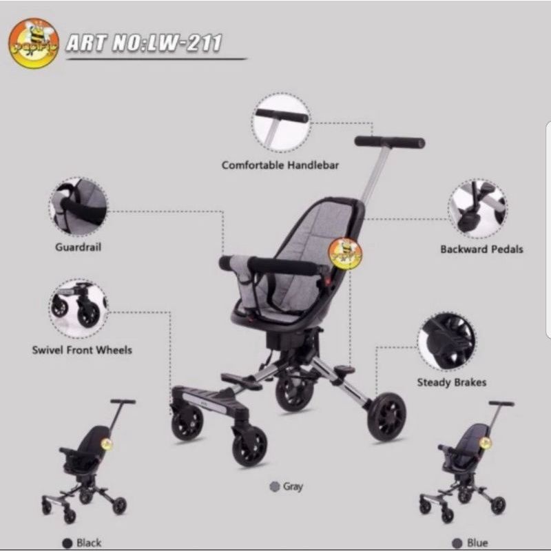 MAGIC STROLLER EXOTIC LW - 211