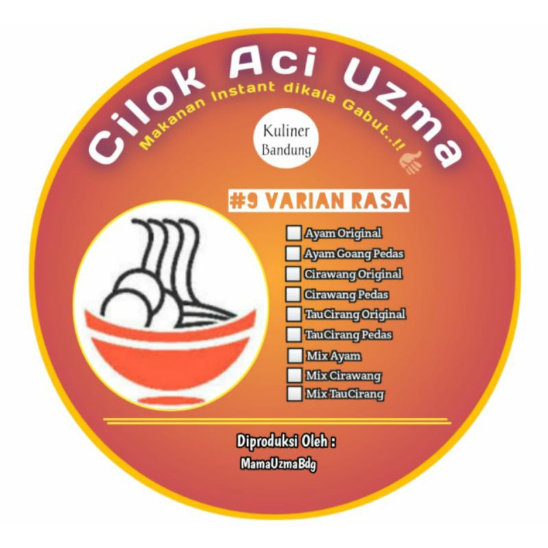 

Cilok Aci Uzma