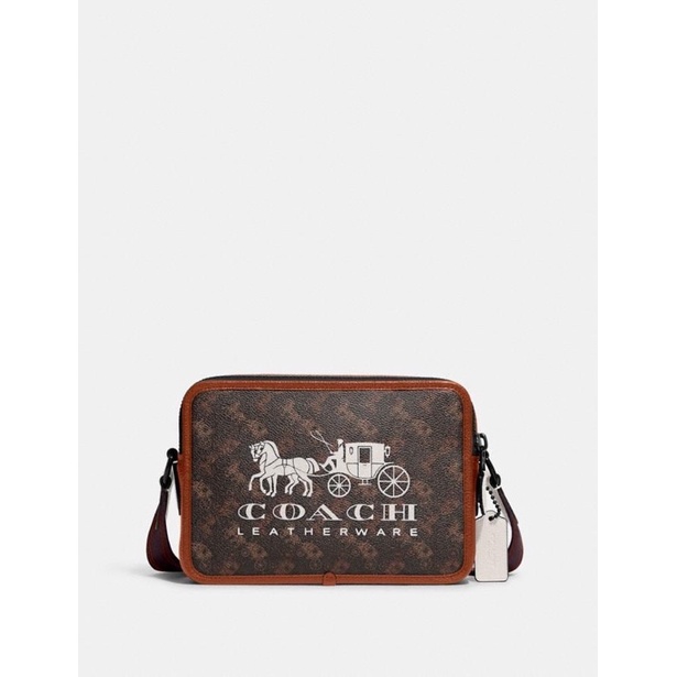 Coach Charter Crossbody 24 With Horse And Carriage Print (C8445)