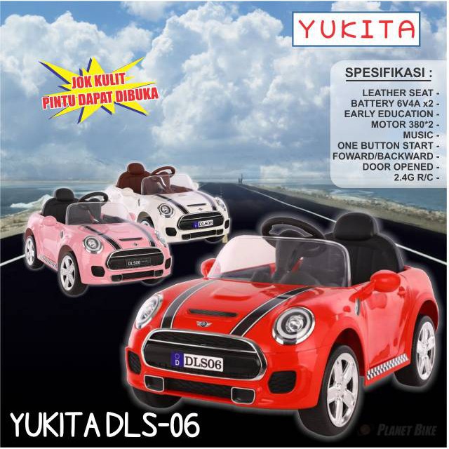YUKITA MOBIL AKI DLS-06 MINI COOPER yt-06