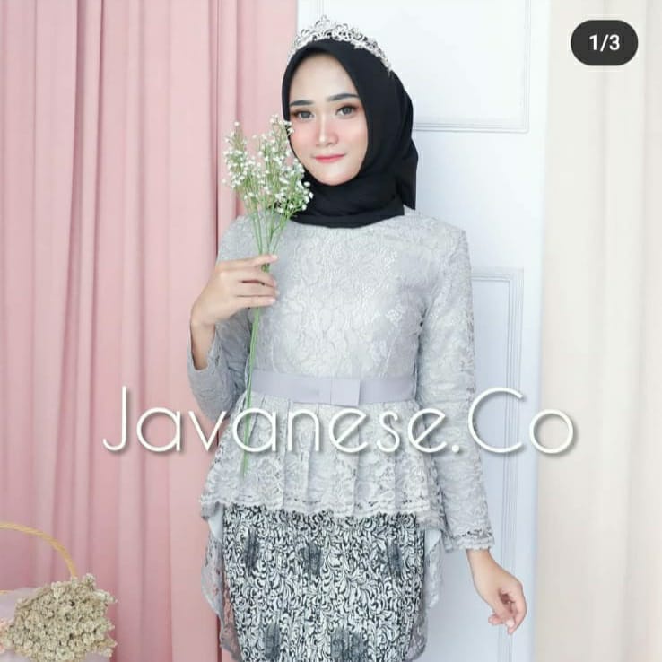 Kebayashopp PROMO terbaru atasan kebaya aurora brukat full furing warna NAVY atasan kebaya pinguin kebaya terlaris kebaya termurah kebaya wisuda kebaya kondangan kebaya pesta kebaya aurora pinguin kebaya moderen atasan aurora setelan kebaya aurora
