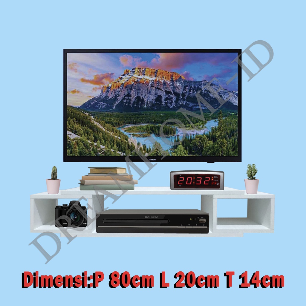 rak ambalan dinding minimalis AD10 / ambalan tv gantung / rak minimalis / rak tv gantung / hiasan de