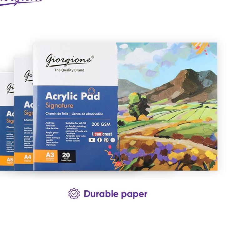 

Ready Merakyat Giorgione Acrylic Oil Paint Book Lukisan Minyak Akrilik A3/A4/A5 G-AC20
