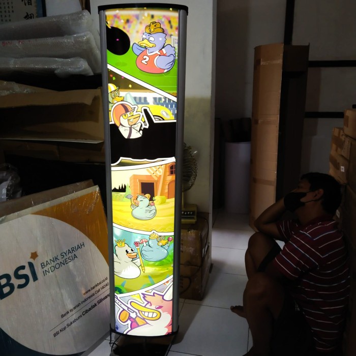 

ROTARY LIGHTBOX 2 SISI INCLUDE PRINTING