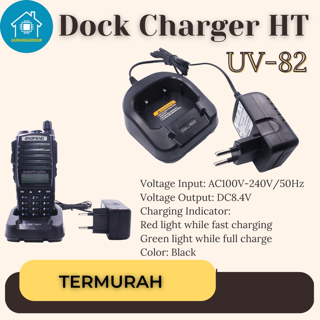 Charger Dock HT comteck UV-82