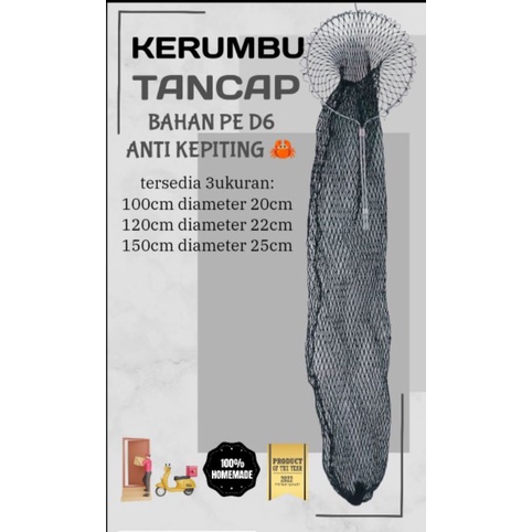 Kerumbu Keramba Karamba Koja Korang  Tancap Hasil Tangkapan Ikan Panjang 150Cm 120Cm 100Cm