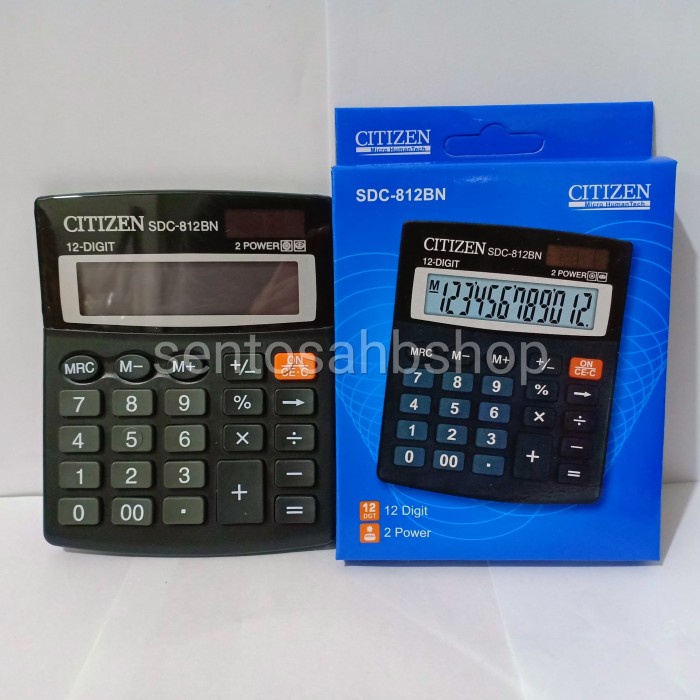 

HEMAT kalkulator citizen SDC 812BN