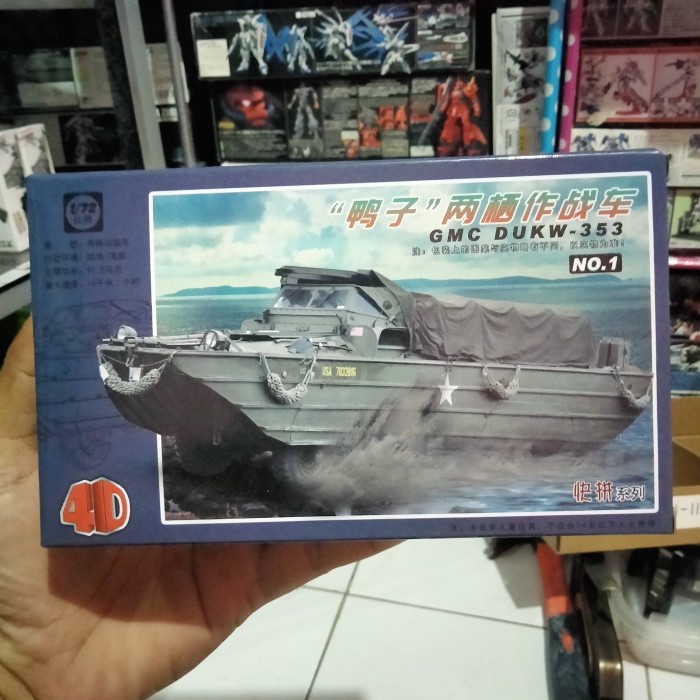 Jual Miniatur Mobil Kendaraan Amfibi Gmc Dukw Skala Mainan