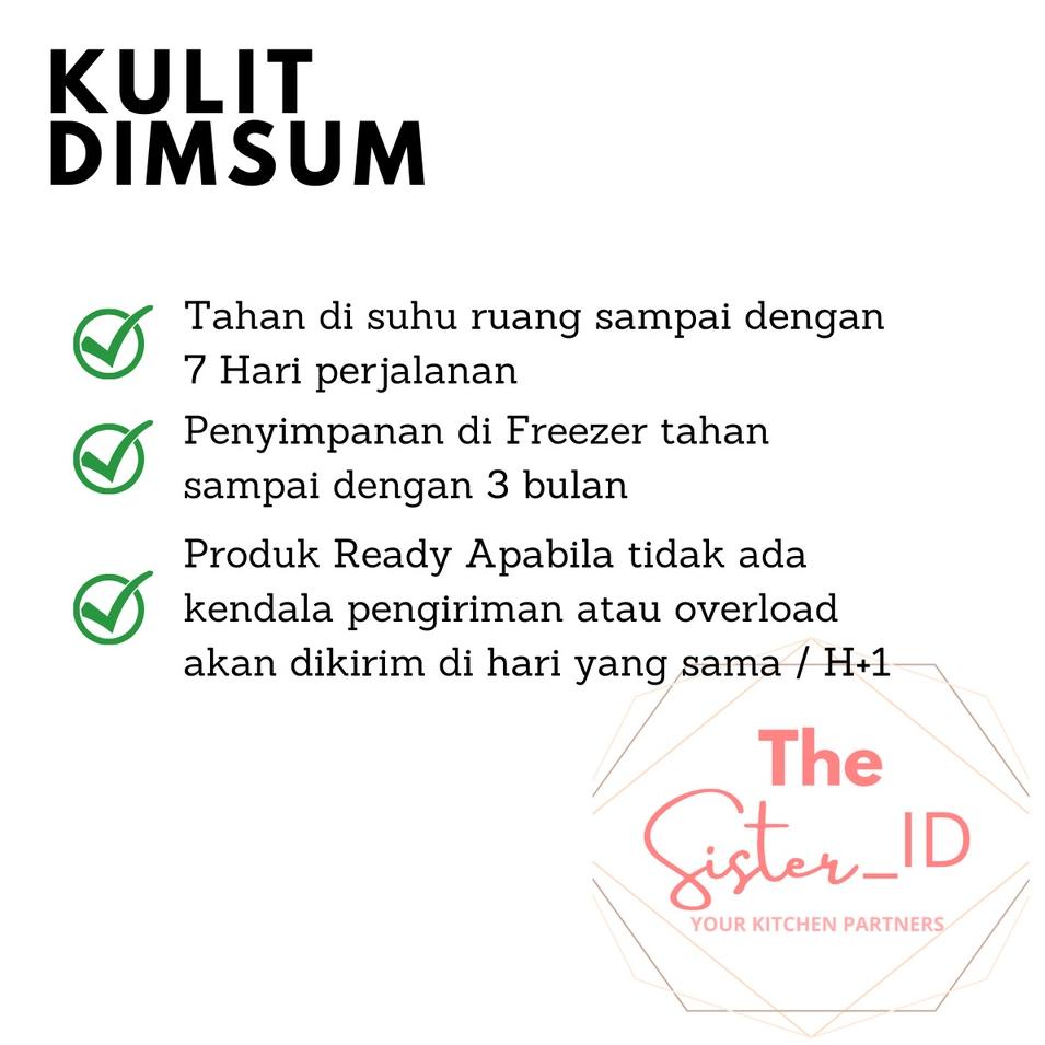 

[KODE PRODUK 79LLS7977] Kulit Dimsum Goza Tipis Halal Kirim Luar Kota Vacum