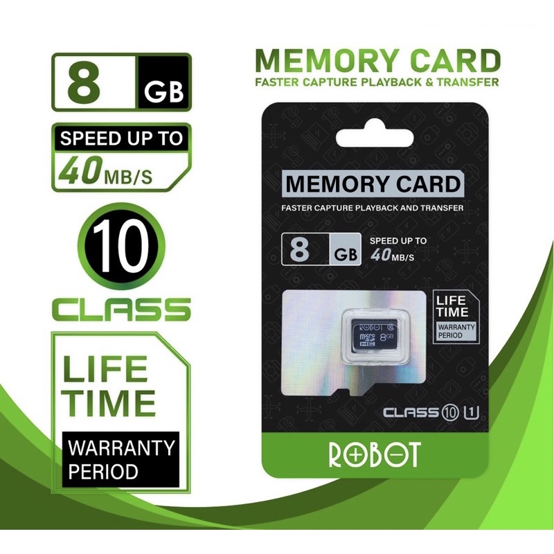 BC - MEMORY CARD KARTU MEMORY ROBOT ORIGINAL 4GB / 8GB / 16GB / 32GB