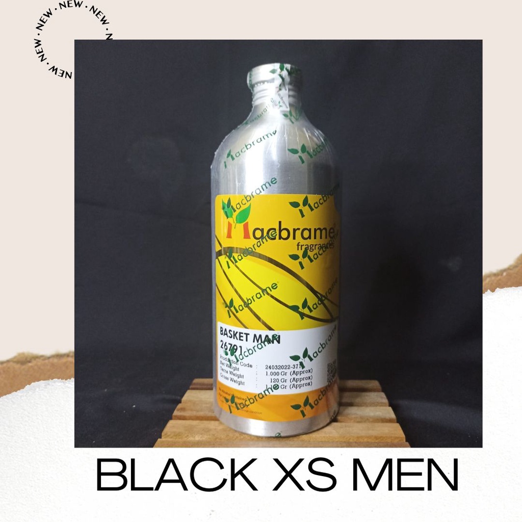 Bibit Parfum Black XS by Macbrame 1000gr
