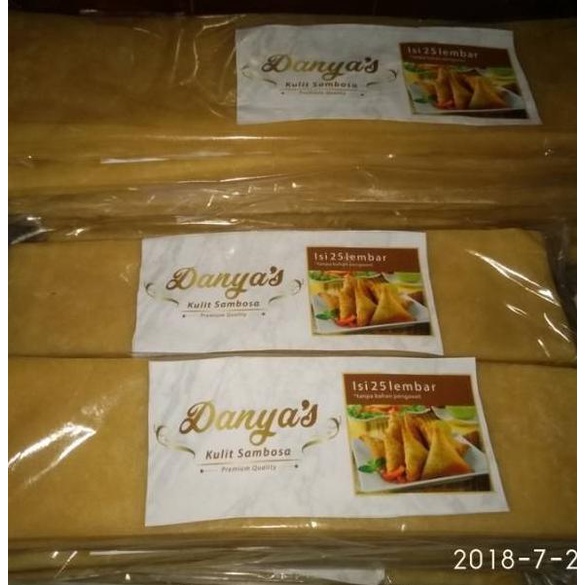 

[PRODUK 0ISPV] KULIT SAMBOSA / SAMOSA BESAR 32 CM X 8.8 CM (ISI 25 LEMBAR) 0YV