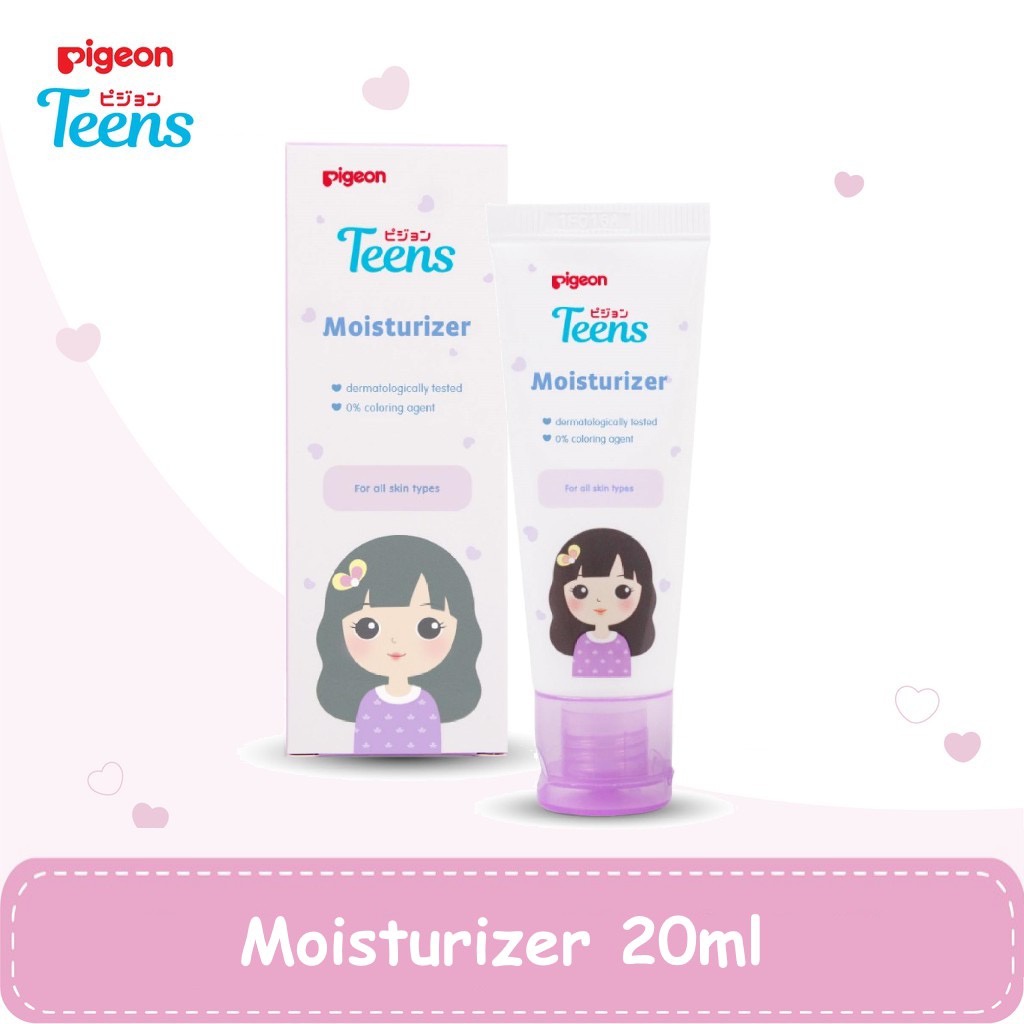 PIGEON Teens Facial Foam All Skin 100gr / Mosturizer 20ml 50ml