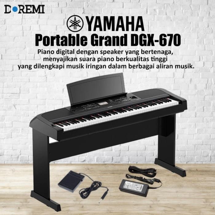 Yamaha Dgx 670 / Dgx-670 / Dgx670 / Piano Digital Yamaha Dgx 670 - Hit