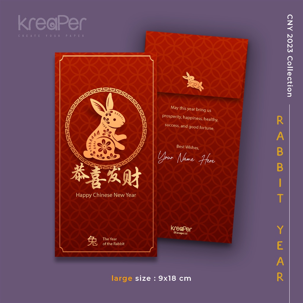

AMPLOP ANGPAO IMLEK CNY 2023 PREMIUM MURAH Kode: RABBIT-05