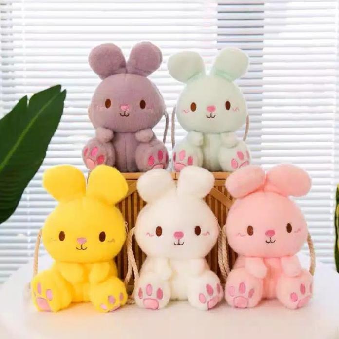 Tas Selempang Anak Boneka Lucu Tas Wanita Remaja Rabbit Kelinci Import