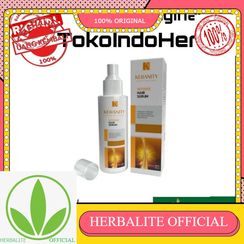 100% ORIGINAL Keranity Asli Solusi Rambut Sehat Atasi Kebotakan Penumbuh Rambut